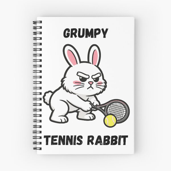 Item preview, Grumpy Tennis Rabbit designed and sold by annaartuk.
