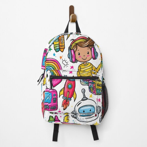 Item preview, Colorful Cute Kawaii Crayon Tech Print Pattern designed and sold by RichardRags.