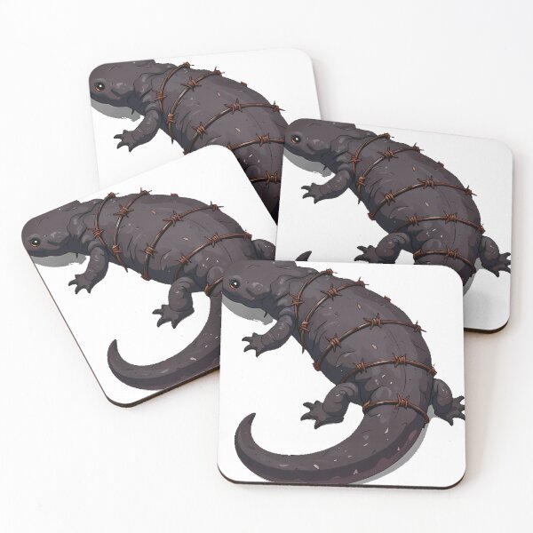 Item preview, Hellbender with Barbed Wire designed and sold by IllumeInk.