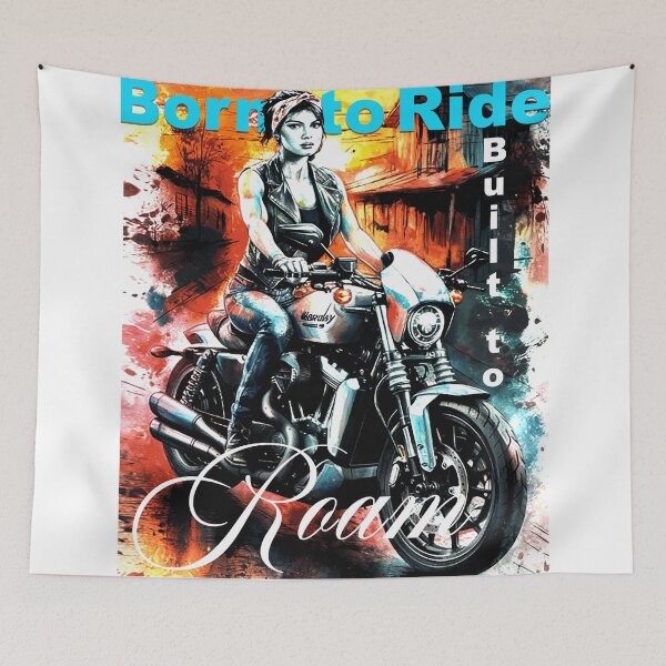 Item preview, Born to Ride - Built to Roam designed and sold by Concept-Hub.