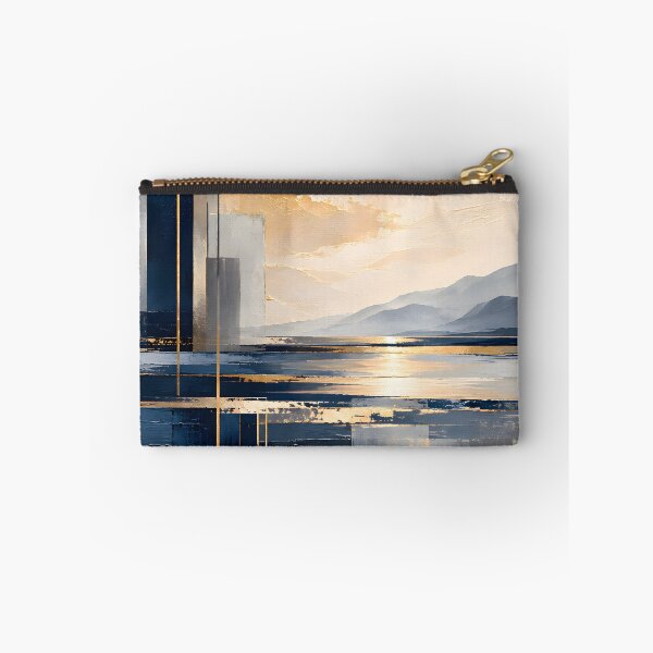 Item preview, Silent Coastal Reflection Abstract Art designed and sold by hutofdesigns.