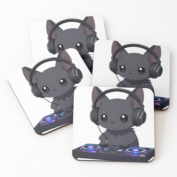Aperçu de l'œuvre DJ EDM Bat créée et vendue par pumsquare.
