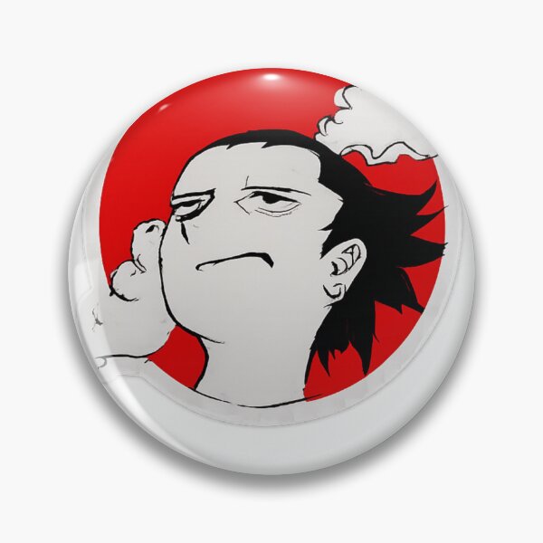 Item preview, Stoic Anime Face Red Sun Aesthetic designed and sold by ZenOtaku Lab.