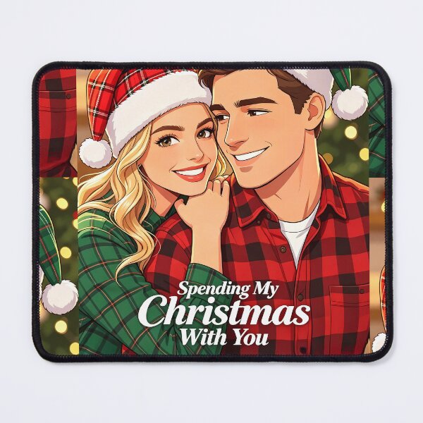 Item preview, Spending My Christmas With You — Cute Couple Christmas Design designed and sold by Bondingbonding.