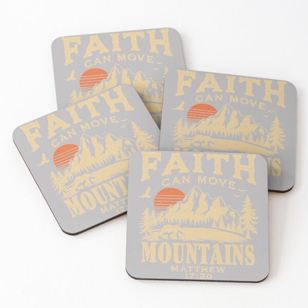 Item preview, Faith Can Move Mountains Religious Christian Camping Premium Tri-Blend designed and sold by GreggRoss.