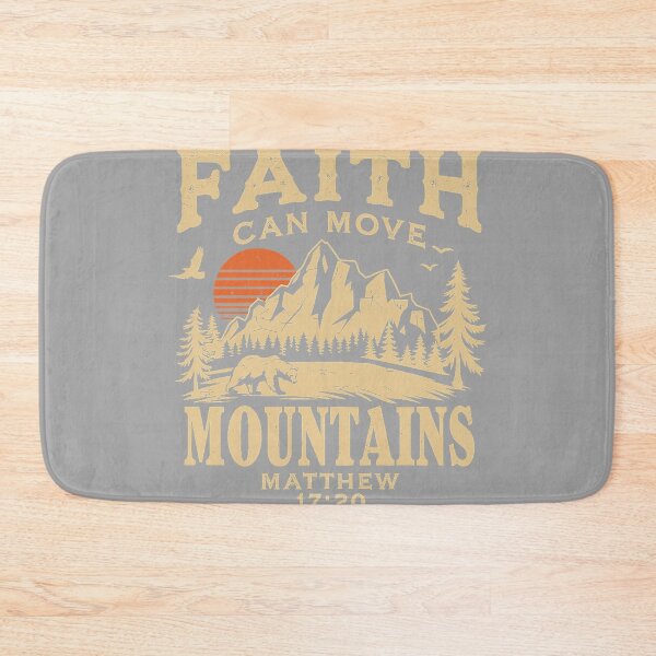 Item preview, Faith Can Move Mountains Religious Christian Camping Premium Tri-Blend designed and sold by GreggRoss.