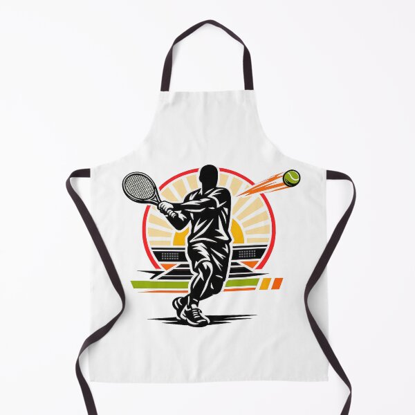 Item preview, Explosive Faceless Tennis Forehand – Modern Athletic Vector Art designed and sold by mbmstores.