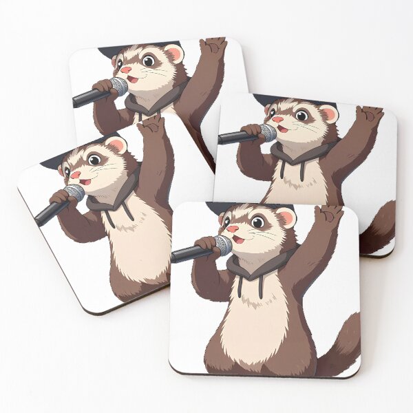 Item preview, Ferret Drum and Bass MC designed and sold by pumsquare.