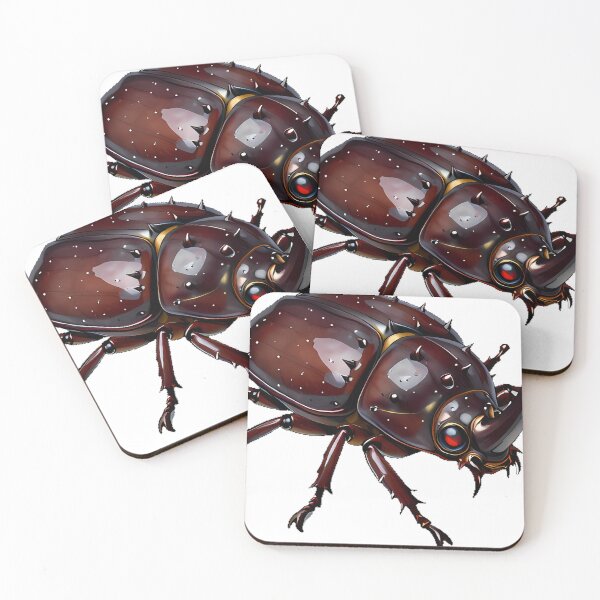 Item preview, Rhinoceros Beetle with Spiked Armor designed and sold by IllumeInk.
