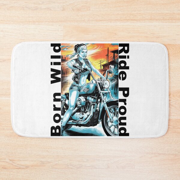 Item preview,  Born Wild - Ride Proud designed and sold by Concept-Hub.