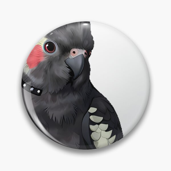 Item preview, Black Cockatiel with Punk Mohawk designed and sold by IllumeInk.