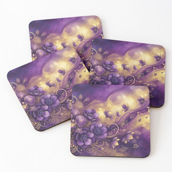 Item preview, Ethereal Purple Orchid Fantasy Floral Art designed and sold by SassyArtistry.