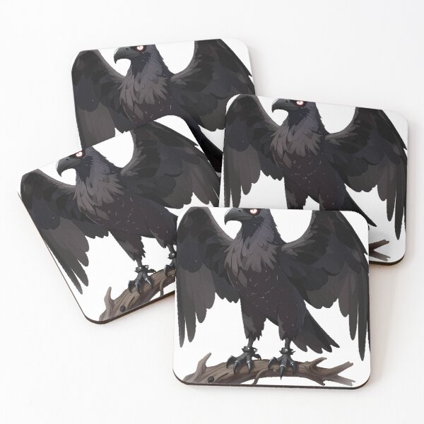 Item preview, Black Vulture with Spiked Wristbands designed and sold by IllumeInk.