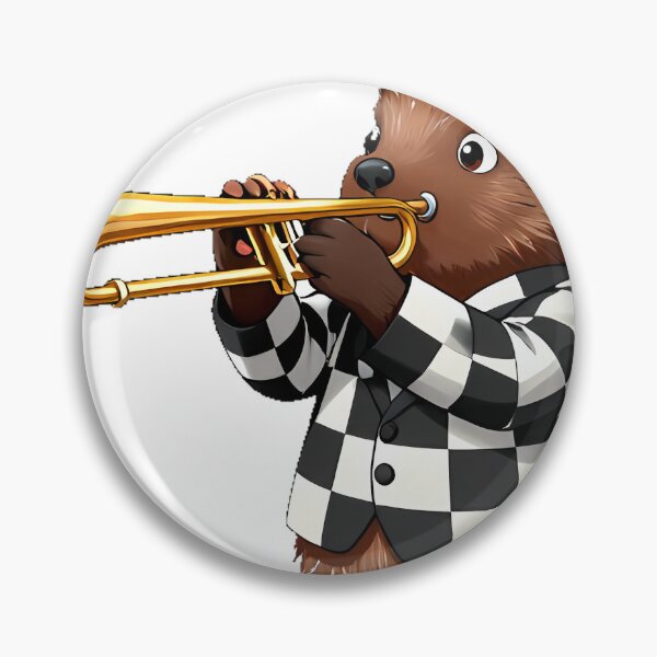Item preview, Porcupine Ska Trombonist designed and sold by pumsquare.