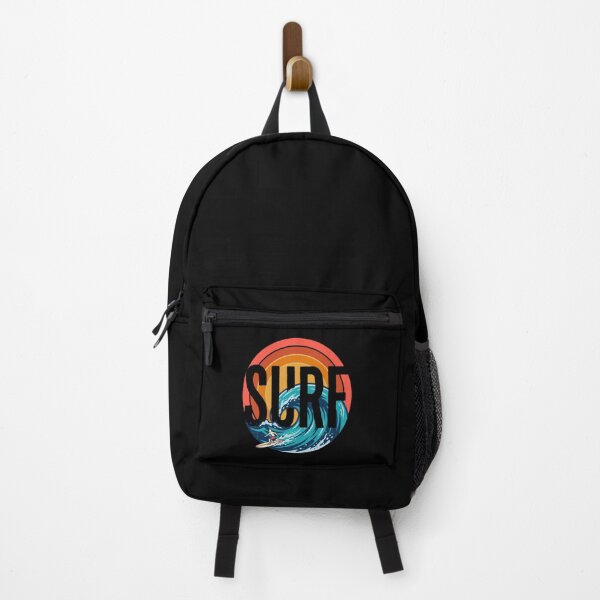 Item preview, Retro 70s Surf Wave Surfing designed and sold by dudelinart.