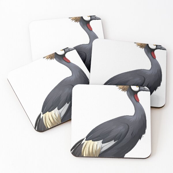 Item preview, Black Crowned Crane Feather Headdress designed and sold by IllumeInk.