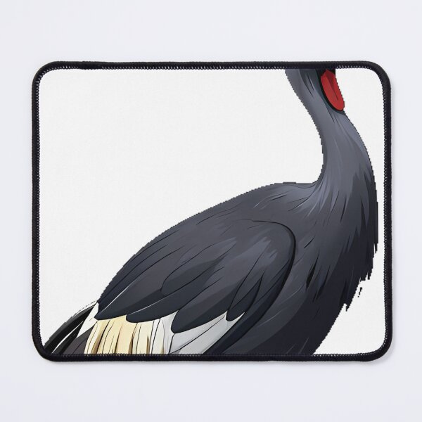 Item preview, Black Crowned Crane Feather Headdress designed and sold by IllumeInk.