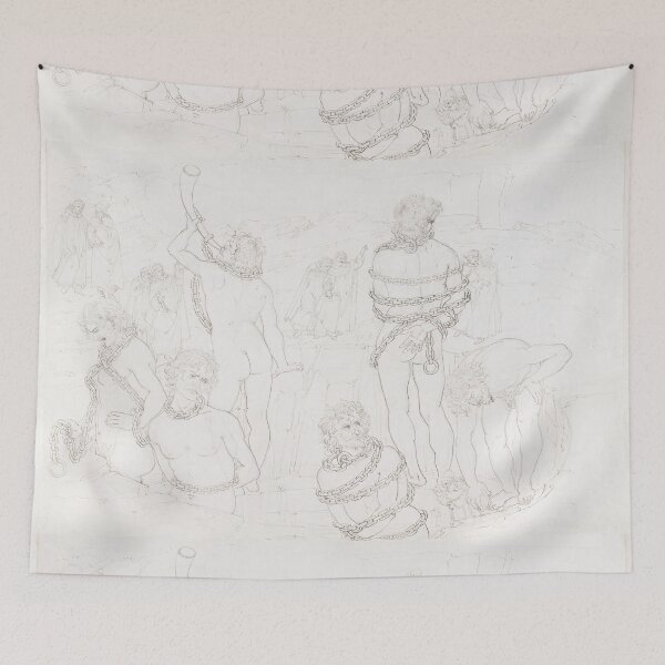 Item preview, Chained Giants of Dante's Inferno designed and sold by artofuniverse.