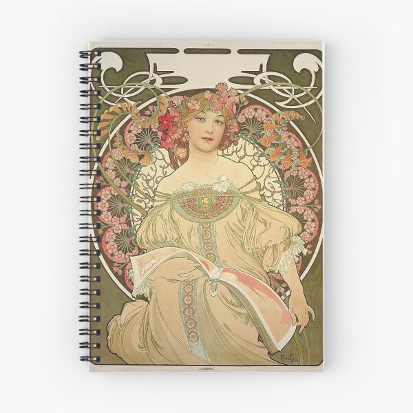 Item preview,  Art Nouveau from Prague by Alfonso Mucha designed and sold by LuluLeb.