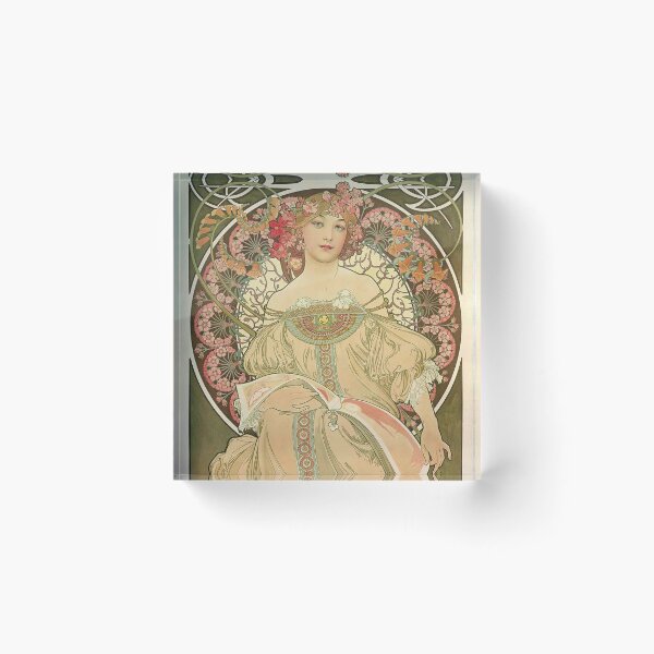 Item preview,  Art Nouveau from Prague by Alfonso Mucha designed and sold by LuluLeb.