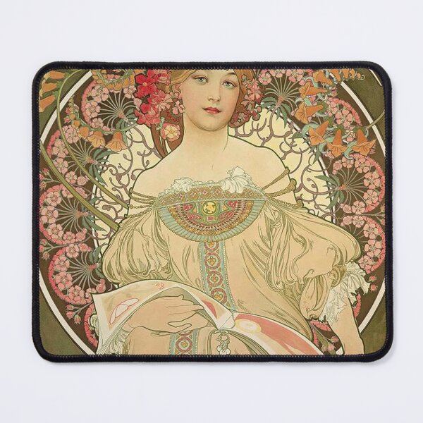 Item preview, Art Nouveau from Prague by Alfonso Mucha designed and sold by LuluLeb.