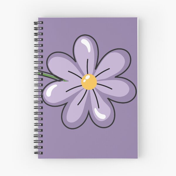 Item preview, Purple flower, stylized, five-petal designed and sold by ZorianArt.