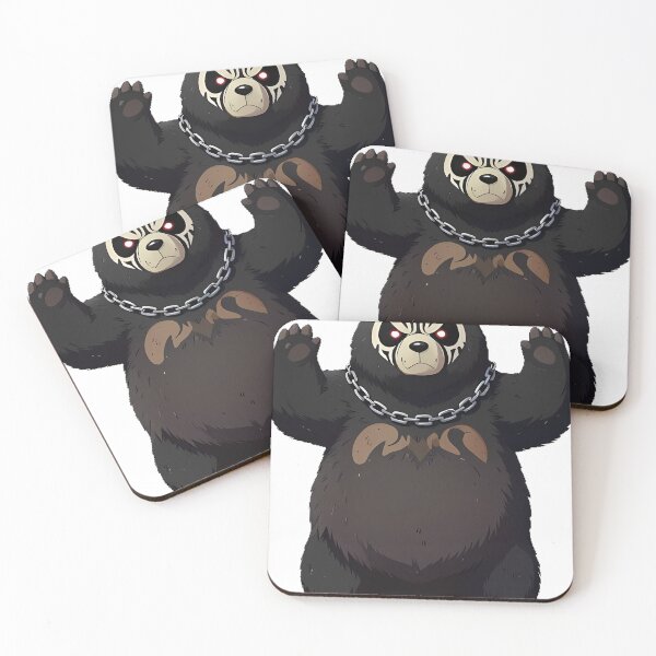 Item preview, Spectacled Bear with Face Paint designed and sold by IllumeInk.