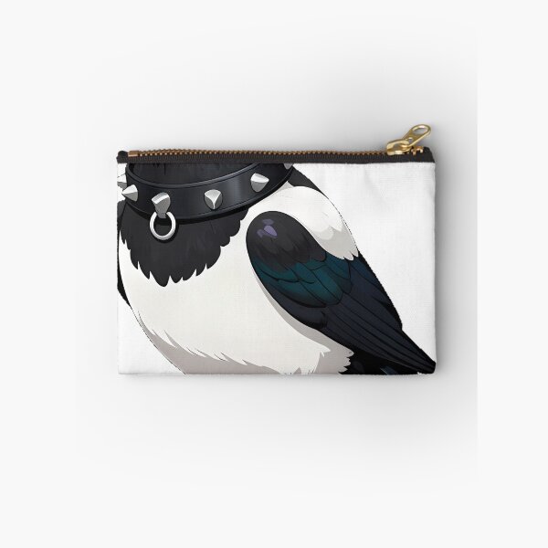 Item preview, Magpie with Studded Choker designed and sold by IllumeInk.