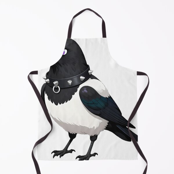 Item preview, Magpie with Studded Choker designed and sold by IllumeInk.