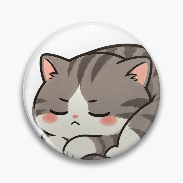 Item preview, Sulky Sleeping Tabby Cat designed and sold by ArtPrintPov.