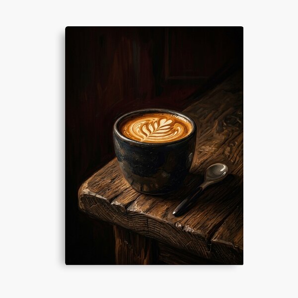 Item preview, Latte Art Coffee designed and sold by AKPremiumPrints.