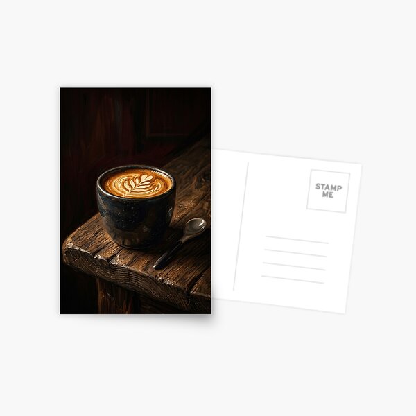 Item preview, Latte Art Coffee designed and sold by AKPremiumPrints.