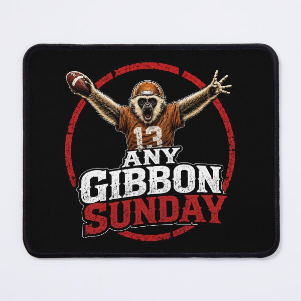 Item preview, Any Gibbon Sunday - Any Given Sunday Parody designed and sold by UNK-Fatigues.