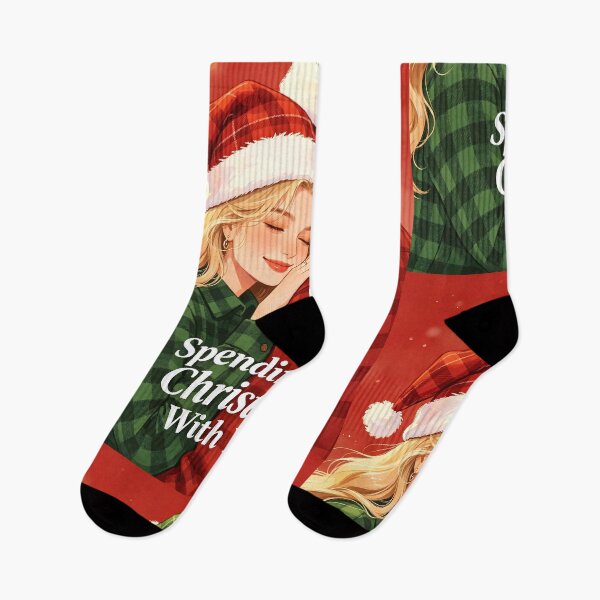Item preview, Spending My Christmas With You — Cute Couple Christmas Design designed and sold by Bondingbonding.