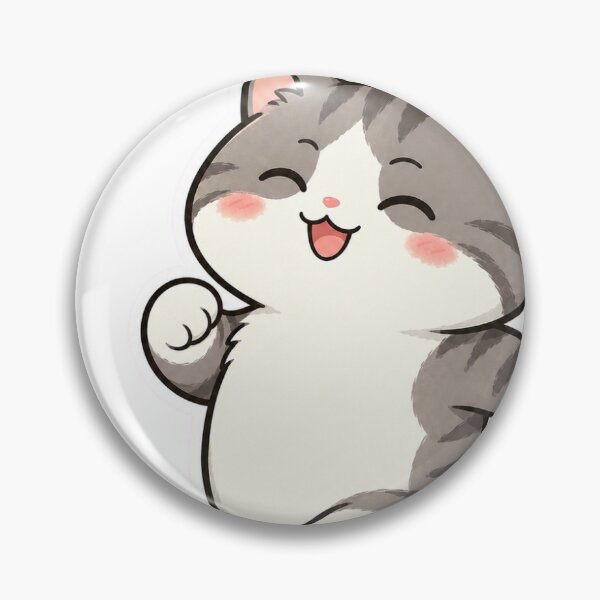 Item preview, Happy Skipping Tabby Cat designed and sold by ArtPrintPov.