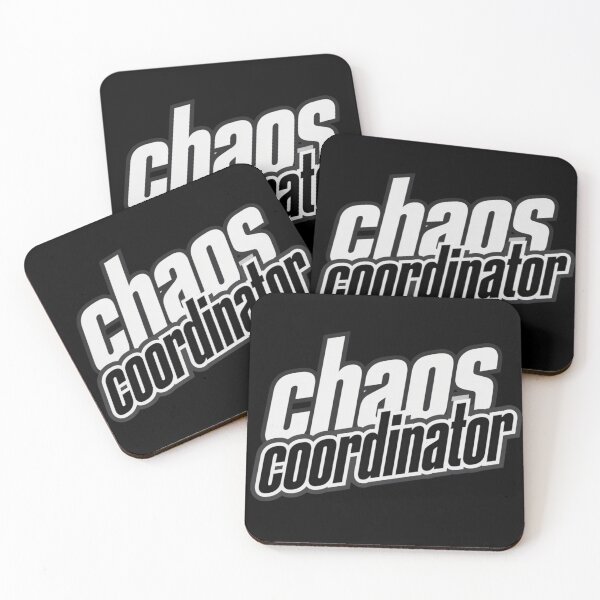 Item preview, Chaos Coordinator – Funny Organiser and Multitasking Quote designed and sold by Inky Accessories.