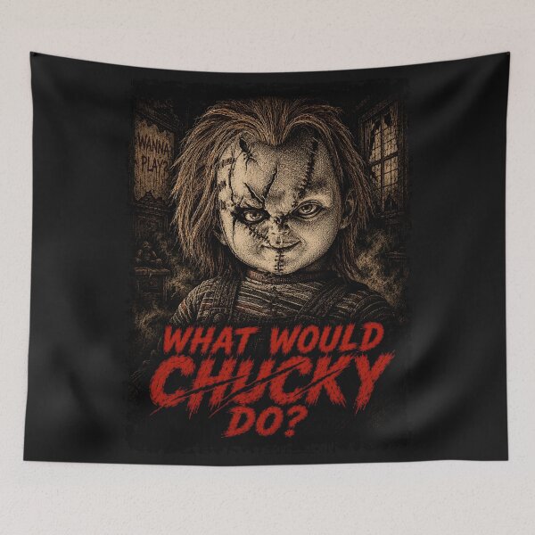 Item preview, What would Chucky do? designed and sold by TeeCodes.