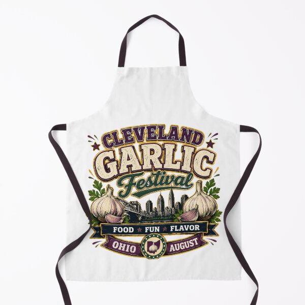Item preview, Cleveland Garlic Festival Ohio August Celebration designed and sold by Combat Skies.