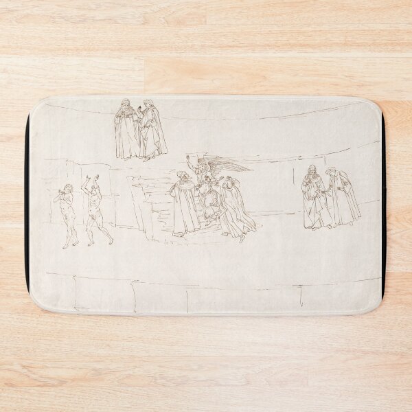 Item preview, Dante and Virgil Descending Through Purgatory designed and sold by artofuniverse.
