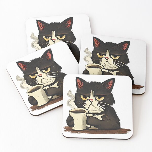 Item preview, Grumpy Cat Coffee Lover t-shirt designed and sold by DealNest.