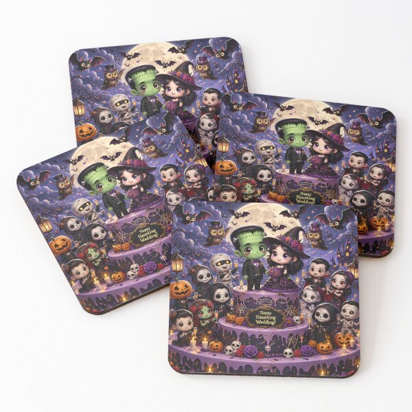 Item preview, Lovely Wedding on Halloween Night designed and sold by Pim-Crystal.