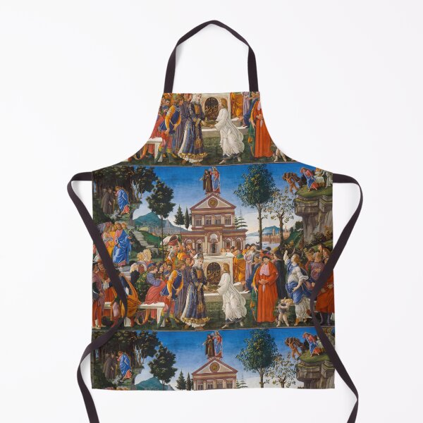 Item preview, Temptation of Christ Renaissance Fresco designed and sold by artofuniverse.