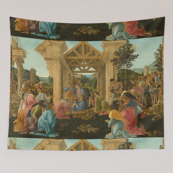 Item preview, Adoration of the Magi Nativity Scene designed and sold by artofuniverse.