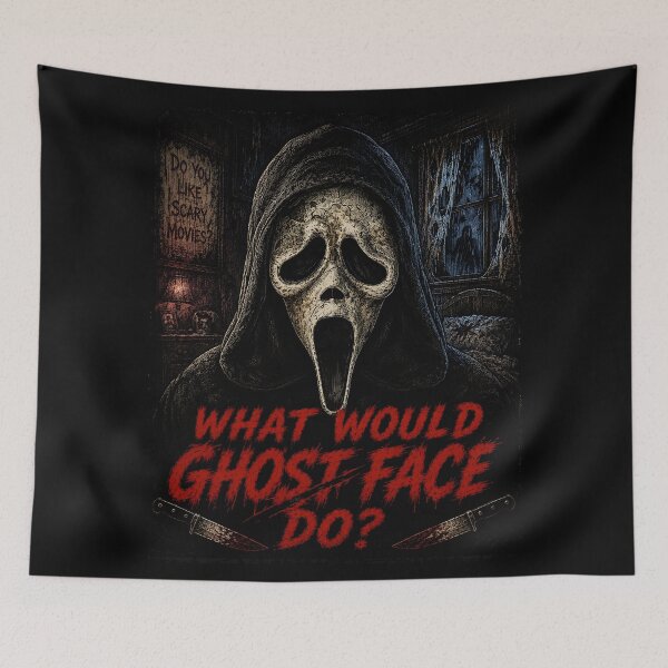 Item preview, What would Ghost Face do? designed and sold by TeeCodes.
