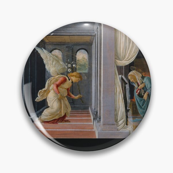 Item preview, Annunciation Angel Gabriel and Virgin Mary designed and sold by artofuniverse.