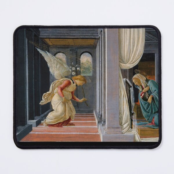 Item preview, Annunciation Angel Gabriel and Virgin Mary designed and sold by artofuniverse.