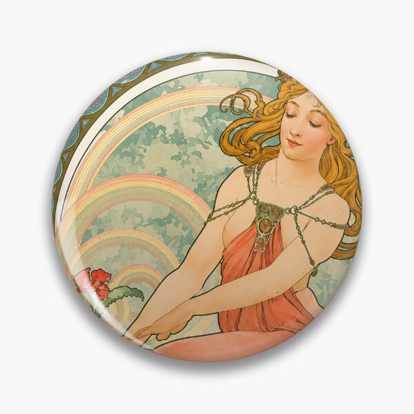 Item preview, Art Nouveau Poster by  Alfonso Mucha  1898  - The Arts designed and sold by LuluLeb.