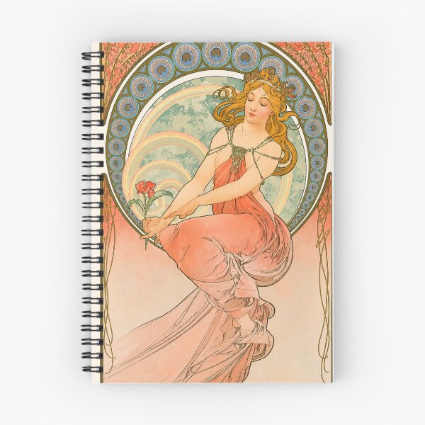 Item preview, Art Nouveau Poster by  Alfonso Mucha  1898  - The Arts designed and sold by LuluLeb.