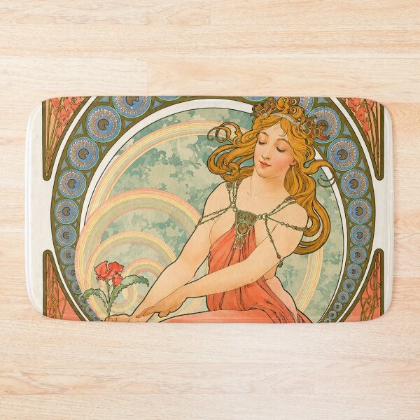Item preview, Art Nouveau Poster by  Alfonso Mucha  1898  - The Arts designed and sold by LuluLeb.