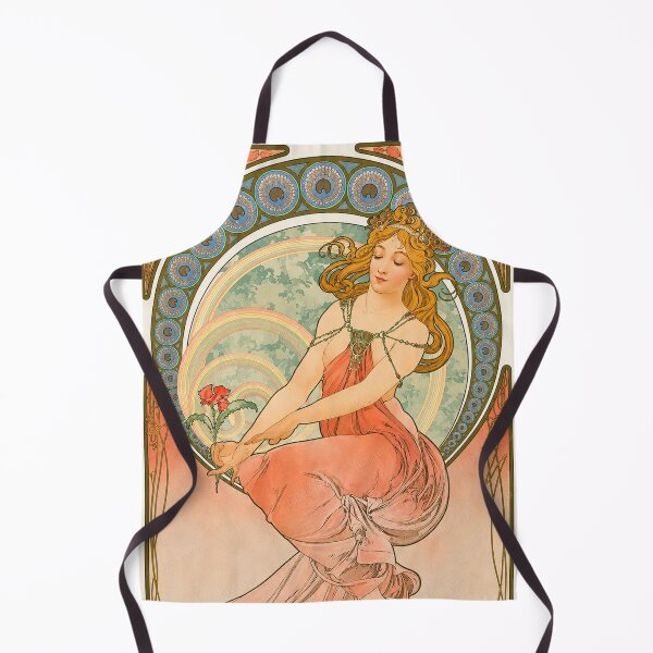 Item preview, Art Nouveau Poster by Alfonso Mucha 1898 - The Arts designed and sold by LuluLeb.